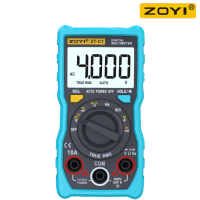 Zoyi Zt-C1เครื่องทดสอบทรานซิสเตอร์แรงดันไฟฟ้ากระแสตรง/กระแสสลับมัลติมิเตอร์แบบดิจิทัลมืออาชีพ4000ตัว Zt-C2ตัวเก็บประจุ/Zt-C3/Zt-C4