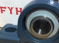 UCP204 D2K2 เพลา 20 มิล FYH  Bearing Unit, Rubber Seal, Grease  UCP204D2K2 = 1 ตลับ