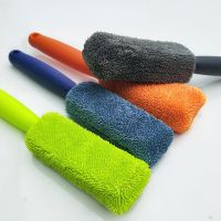 1PC Car Wash Detailing Car Cleaning Brush Microfiber Wheel Rim Brush For Car Trunk Motorcycle Auto Detailing Brush