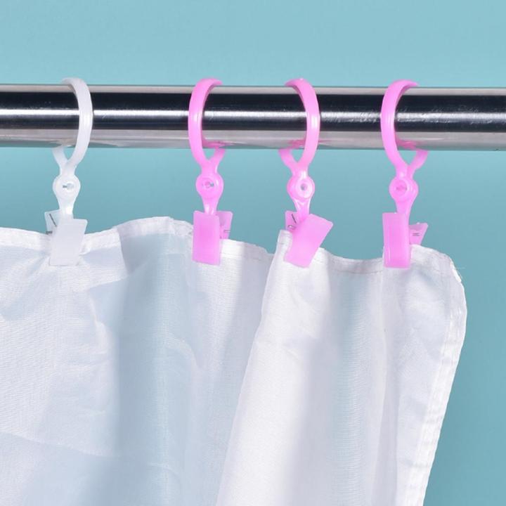 10pcs-useful-detachable-easy-to-install-shower-curtain-buckle-drape-holder-bathroom-supply-curtain-clip-curtain-ring