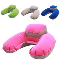 【CW】Soft U Shaped Slow Rebound Memory Foam Travel Neck Pillow For Office Flight Traveling Cotton Pillows Head Rest Cushion