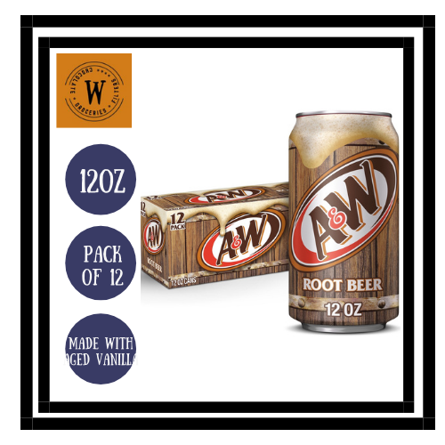 A & W Root beer Cool Pack 12oz (Pack of 12) Lazada PH