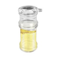 Clear Acrylic Soy Sauce Vinegar Olive Oil Bottle BBQ Dispenser Shaker 100Ml