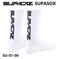 Supacaz Supasox ตรงขึ้นจักรยานเพื่อการแข่งขันถุงเท้าบาสเก็ตบอลกีฬาวิ่ง Sl