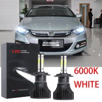 ชุดหลอดไฟหน้าฮาโลเจน LED 6000K 2013 6009-2014 แบบเปลี่ยน สําหรับ Honda Insight 2009-2014