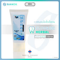 ศนี SANEE ยาสีฟัน Fluoride Herbal เค็ม/ฝาด สูตรเข้มข้น แบบครีม ขนาด 90g. [1หลอด]