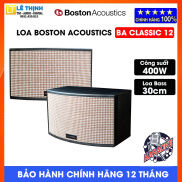 Loa Bookshelf Boston Acoustics BA Classic 12 ,công suất 400W, Bass 30cm