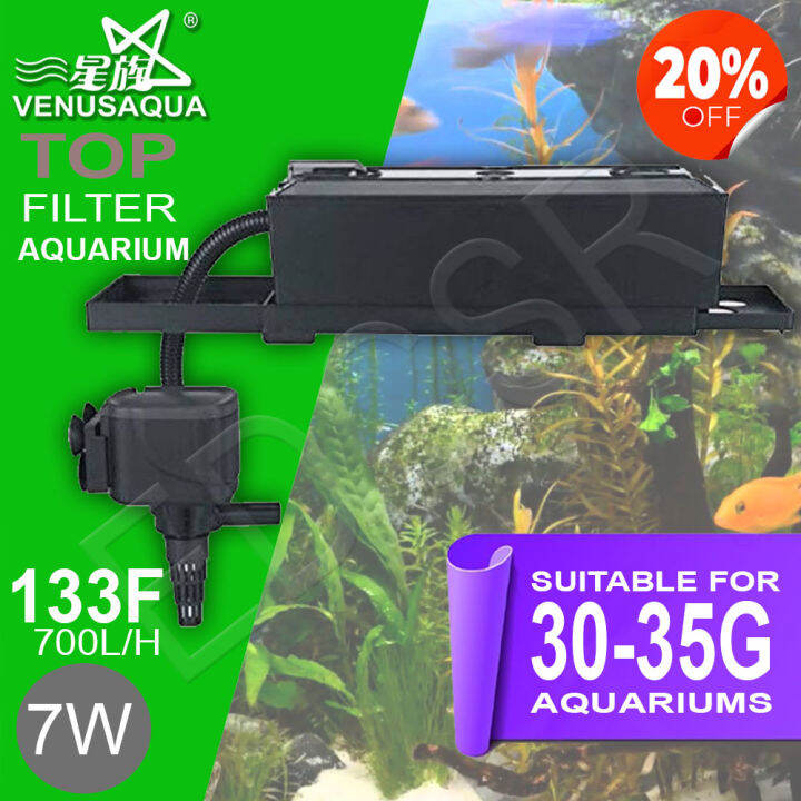 Venus Aqua 133F Aquarium Top Filter Lazada PH