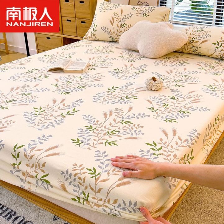 brushed-bed-sheet-single-piece-protective-dormitory-dust-fully-surrounded