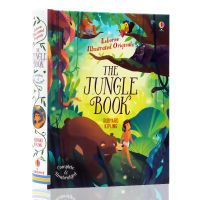 Original English picture book illustrated the Jungle Book Usborne, son of the forest illustrated story book hardcover childrens English story book