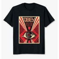 Obey 1984 เสื้อยืดคอกลม ผ้าฝ้าย พิมพ์ลาย George Orwell แฟชั่นคลาสสิก สําหรับผู้ชาย