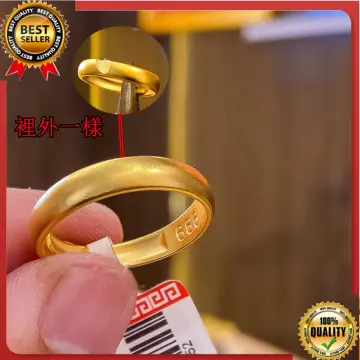 Lazada couple hot sale ring gold