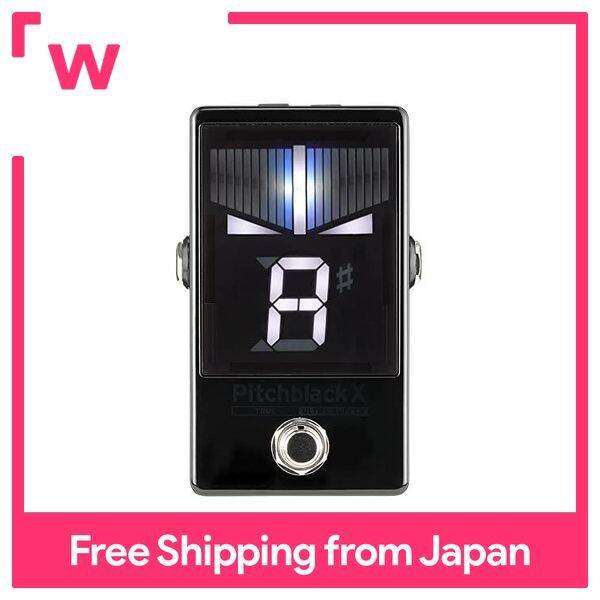 Guitar/Bass Pedal Tuner Pitchblack X ±0.1 cent precision ULTRA