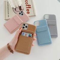 เคสหนังมีที่ใส่บัตรหนังหรูหรา,เคสโทรศัพท์หนังสำหรับ iPhone 13 11 12 14 Pro Max Mini XR XS 7 8 Plus SE ฝาหลังคุณภาพสูง