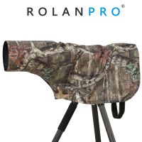 ROLANPRO ฝนปกฝนสีใหม่สำหรับกันฝน Telephoto/เสื้อกันฝนกองทัพทหารสีเขียว S เสื้อผ้า L M S XS XXS