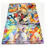 9Pcs/Set Pokemon Charizard Zacian Mewtwo VSTAR Toys Hobbies Hobby Collectibles Game Collection Anime Cards