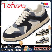 Tofuns รองเท้าผ้าใบผู้ชาย รองเท้าสเก็ตบอร์ดผู้ชาย Low Top รองเท้าผ้าใบสีตัดกัน