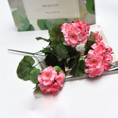 [AYIQ Flower Shop] ดอกไม้ประดิษฐ์ Geranium Plant พืชประดิษฐ์ดอกไม้ประดิษฐ์สำหรับงานปาร์ตี้คริสต์มาสห้องนั่งเล่นตกแต่งห้องนอน