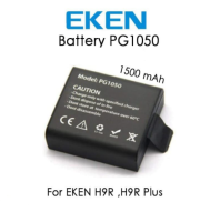 แบตแท้ EKEN รุ่น PG1050 ความจุ : 1050mAh. ใช้สำหรับ EKEN รุ่น H9R/H9R Plus / Actioa Cam