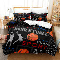 3D Digital Printing 23 Pcs Basketball Duvet Cover Set Bedding Queen King Size Bed Set Soft Quilt Cover Comforter Bedding Sets