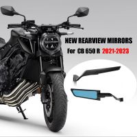 อลูมิเนียมเงามองหลังปรับได้360 ° กระจกมองหลังสากลรถจักรยานยนต์ CB650R CB 650 R CB 650R 2021 2022 2023