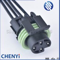 Delphi 1.5mm 4 Pin Metri-Pack 150 Sealed Female Electrical Connector 12065298 Oxygen Sensor Plug with 15 cm 18AWG wires