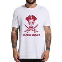 Tom Brady T Shirt Sports Team Buccaneer Tshirt 100% Cotton High Quality Breathable O-Neck Tee Tops  5G9L