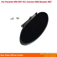 1/2Pcs Replacement Sunvisor Vanity Mirror Cover For Porsche 911 996 997 Carrera 986 Boxster 987 Cayman Car Essories