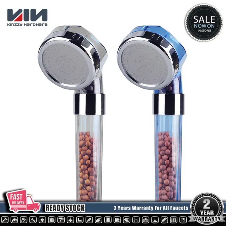 Negative Ion SPA Bath Shower Head High Pressure Bathroom WaterSaving