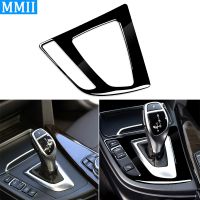 For BMW 3 Series f30 3gt f34 2013-2017 Piano Black Gear Shift Panel Trim Cover Car Interior Retrofitting Accessories Sticker