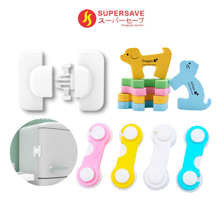Baby Safety Locks Protector Lock Kids Fridge Drawer Safety Locks