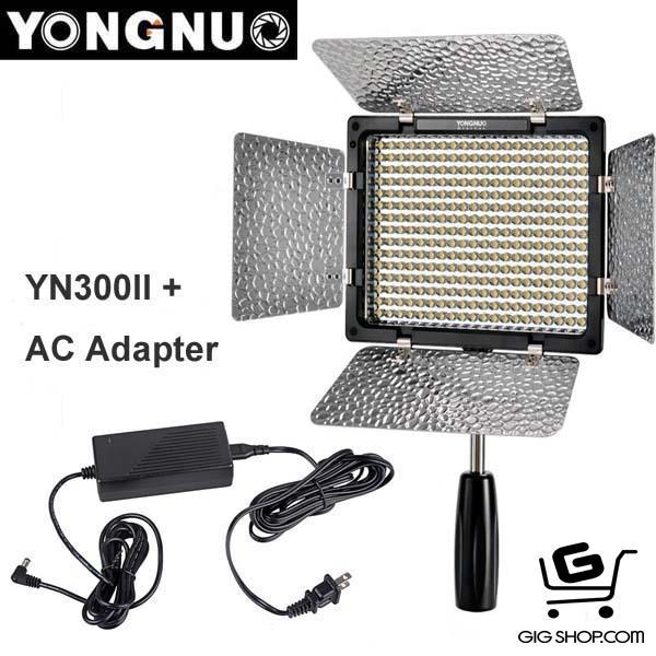 ไฟสตูดิโอ-yongnuo-yn300iii-ไฟ-led-ต่อเนื่อง-พร้อม-adapter-1-ชิ้น-พร้อมใช้งาน-รับประกัน-1-ปี