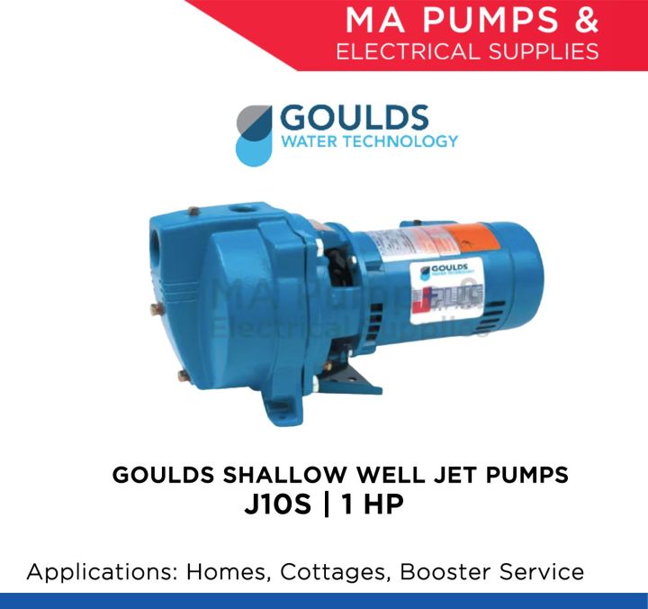 Goulds Shallow Well Jet Pumps J10s 1 Hp Lazada Ph 6617