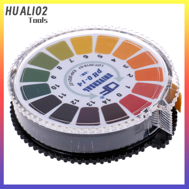 huali02-1ม้วน-5เมตรเครื่องวัดค่า-ph-ห้องปฏิบัติการ0-14กระดาษ-litmus-กรดอัลคาไลน์