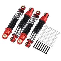 4Pcs Metal Shock Absorber 40MM Oil Damper for Axial SCX24 C10 JLU Gladiator Bronco 1/24 RC Crawler Car Upgrades