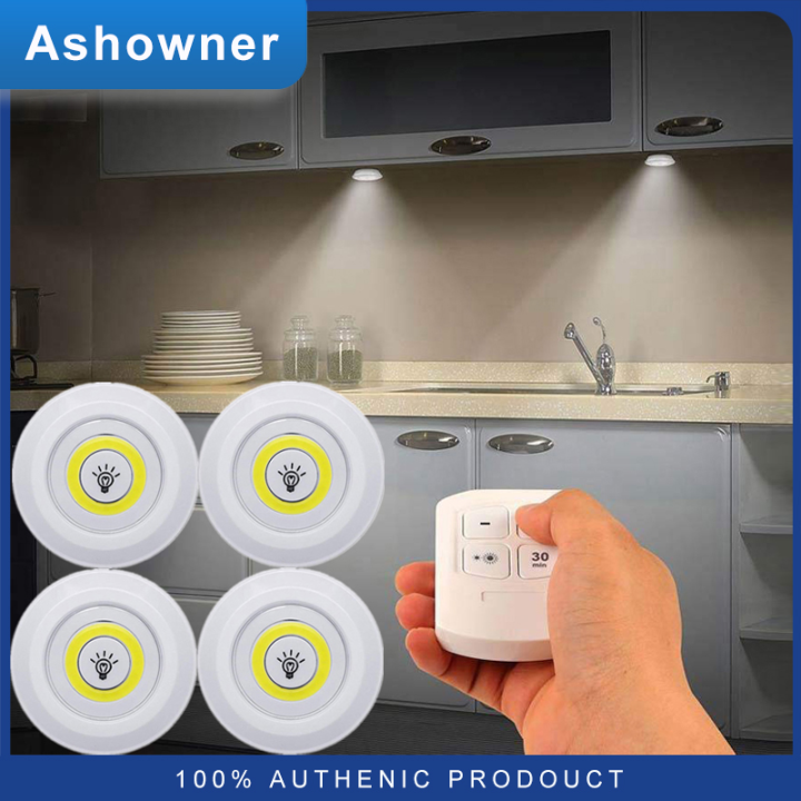 3W Super Bright Dimmable LED Under Light with Remote Control