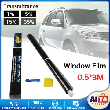 VLT 5-15-25-35-50% Black Auto Car Home Window Glass Building