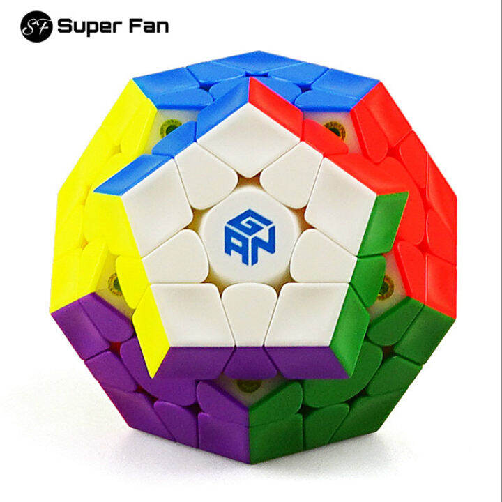 Super Fan) Gan 3X3X3 Khối Lập Phương Megaminx Từ Tính Gan Megaminx Ma Thuật  Khối Lập Phương 3X 3 Khối Rubik 3X3 Khối Lập Phương 12 Mặt Tốc Độ Mac Lớn |  Lazada.Vn