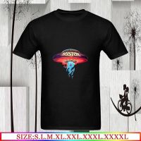 Mens Boston Rock Band Spaceship Short Sleeve T Shirts Hoodie tshirt  BF9F