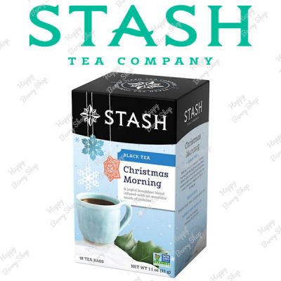 ชาดำคริสต์มาส STASH Christmas Morning Black Tea 18 tea bags Christmas Collection ชารสแปลกใหม่ นำเข้าจากอเมริกา✈พร้อมส่ง
