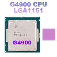 For Celeron G4900 CPU+Thermal Pad LGA 1151 Processor Dual Core Dual-Thread 14nm 2MB CPU for B250 B250C Miner Motherboard