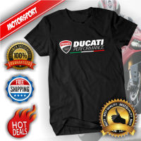 ร้อน: เคส Ducati Corse ประสิทธิภาพเสื้อยืดที่ขาดไม่ได้เสื้อยืดฤดูร้อน