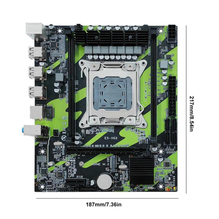 เมนบอร์ดเดสก์ท็อป-lga2011-ddr3แผงวงจรคอมพิวเตอร์-x79-1333-gb-ram-เมนบอร์ดคอมพิวเตอร์64gb-rj45รองรับ-m-2สำหรับ-e5-2689-2690