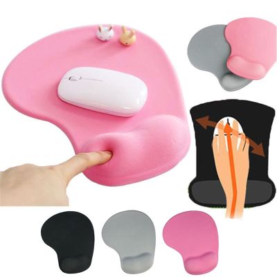 （A LOVABLE） ThickenPad Support WristMouse Pad Mat Mice Mousepad Mat For GamePC Laptop Desk Pads Wristband Support