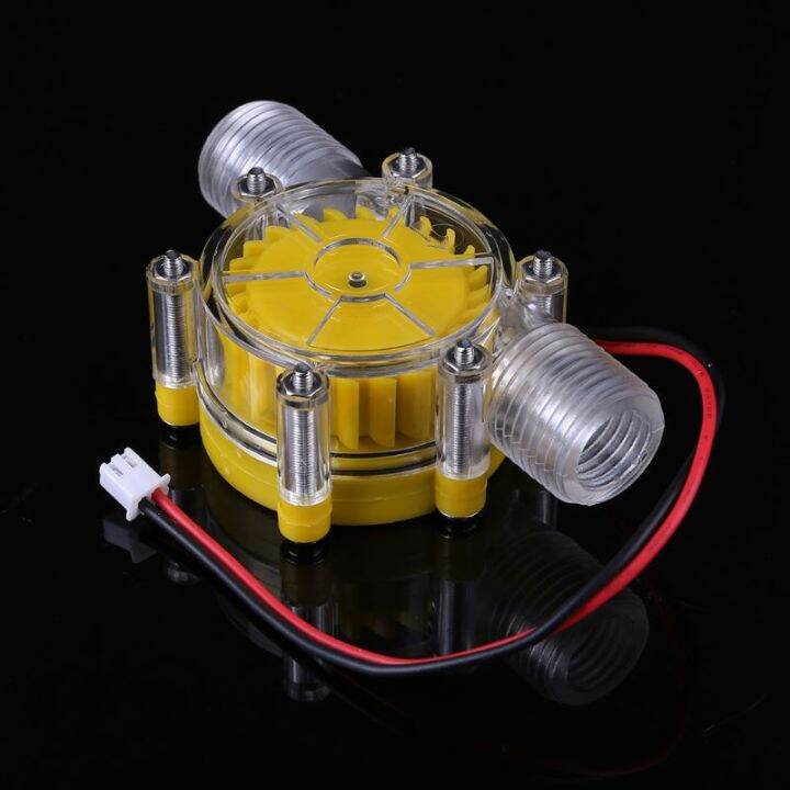 DC 5V/12V/80V 10W Water Flow Pump Mini Hydro Generator Turbine Flow