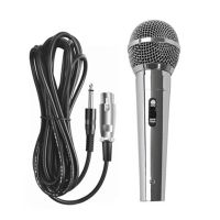 Universal 6.5mm Handheld Wired Dynamic Microphone Portable KTV Karaoke Recording Handheld Megaphone