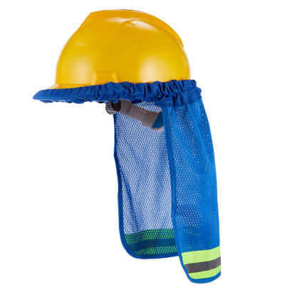 Hard Hat Neck Shield Helmets Useful Reflective Stripe Cap Cover Safety Shade Sun