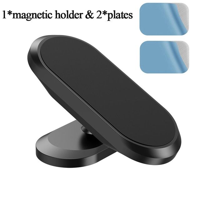 magnetic-car-phone-holder-rotatable-mini-strip-shape-stand-for-huawei-metal-strong-magnet-gps-car-mount-for-iphone-11