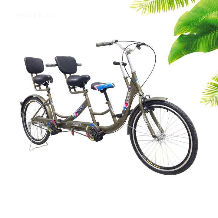 tandem-bike-จักรยานคลาสสิค-จักรยาน-2-เบาะ-2-คนปั่น-ขนาด-24-นิ้ว-เฟรมเหล็กstel