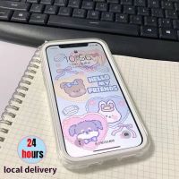 {KOLT ดิจิตัล} เคสโทรศัพท์ซิลิโคนหนากันกระแทกสำหรับ iPhone 14 13 12 11 Pro Max XS X XR 6S 7 8 Plus SE2020